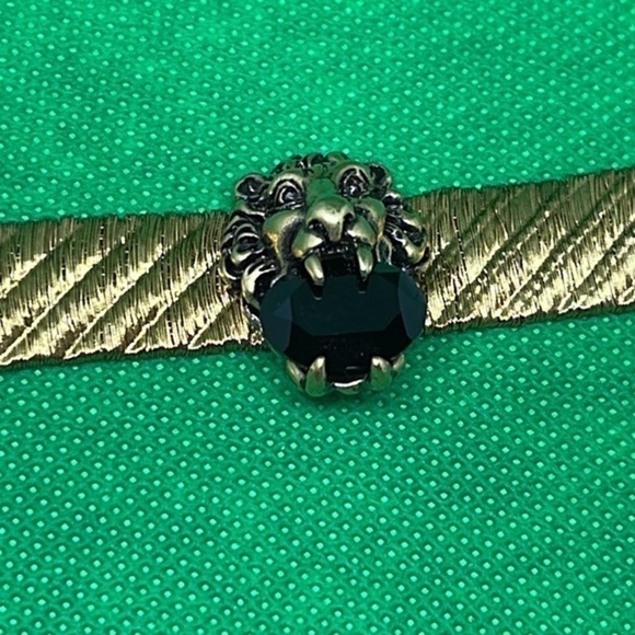 GUCCI NEW bracelet black stone authentic 100% - Picture 5 of 12